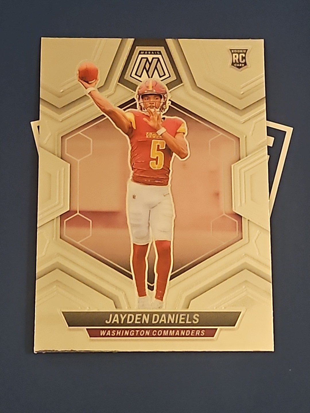 2024 Panini Mosaic Jayden Daniels True Rookie #302 Commanders RC