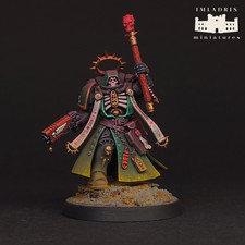 Primaris chaplain  Dark Angels  Warhammer 40k  painted