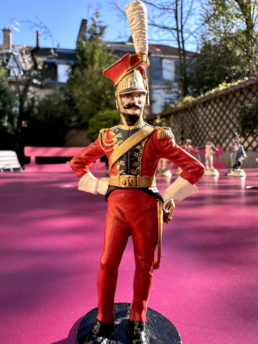 Lot De 8 Cavaliers Starlux – Soldats Plomb Napoléon, Grande Armée Premier Empire