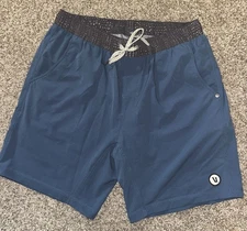 NWOT 7” Men’s Vuori Kore Lined Shorts Pool Blue Athletic Sz L V302