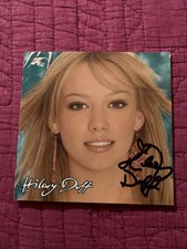 Hilary Duff Hand Signed Autograph Metamorphosis Booklet