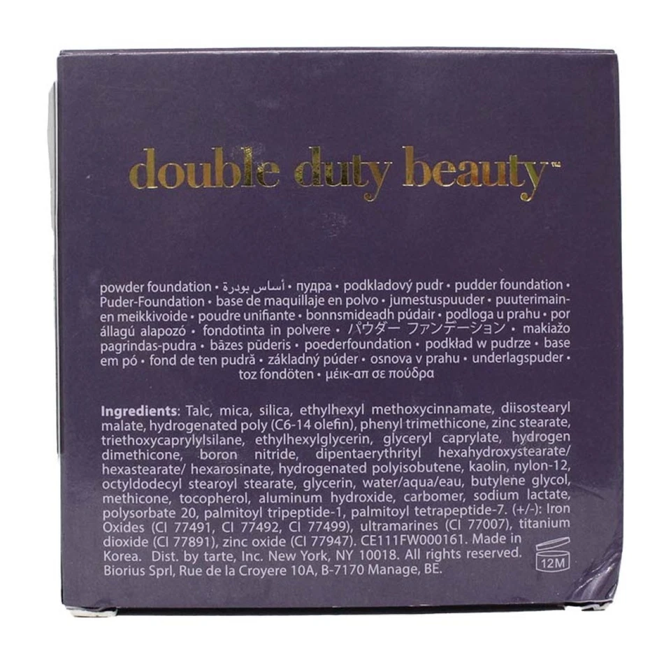 Base en polvo con cinta Tarte Shape 57N Rich Nuetral 0,39 onzas Foto 3 de 3