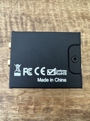 Analog to Digital Audio Converter RCA to Optical with Optical Cable Fosmon - Picture 4 of 5