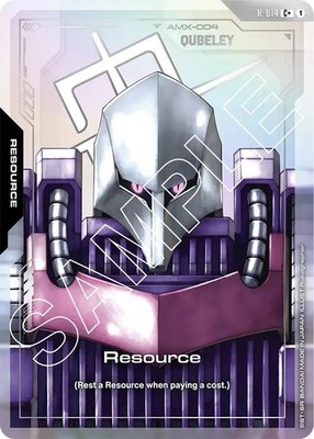 Gundam Card Game TCG - C+ Resource R-014 - Alt. Art - NM