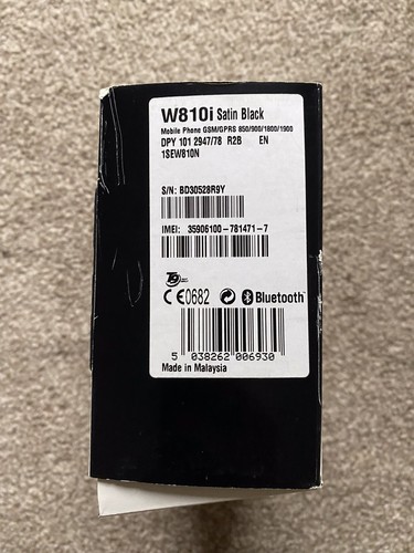Sony Ericsson W810i Mobile Phone - Picture 20 of 23