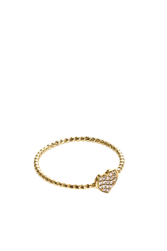Designer Womens 18K Yellow Gold Diamond Pave Dainty Three Ring Set Size 6 3.2g - Picture 9 of 12