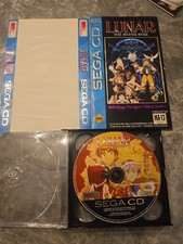 Lunar: The Silver Star (Sega CD, Manual Case Cover - Disc Only - Rare See Descp