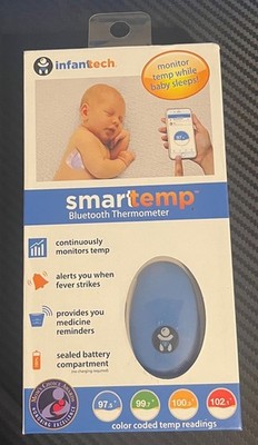 Infant tech Smart Temp Wearable Digital Thermometer for Baby New and Sealed