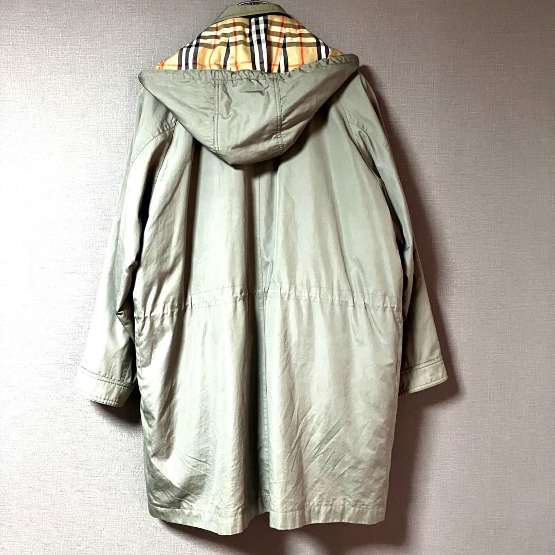 Burberry Coated Silk with Exquisite Luster and Cashmere Lining Vintage Men's thumbnail 14