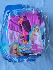 NEW DISNEY DISGUISE HANNAH MONTANA MILEY CYRUS DRESS HALLOWEEN COSTUME S 4 6 6X