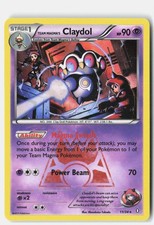 Team Magma's Claydol 11/34 Double Crisis Pokemon Reverse Holo LP Masakazu Fukuda on eBay