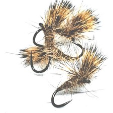 12 BARBLESS 12/14s Mentieth Double Deckers - Trout Flies Iain Barr Fly Fishing