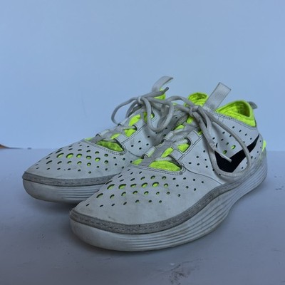 Nike SolarSoft Costa Low White Volt Men's Sneakers Walking/Running Shoes Size 12