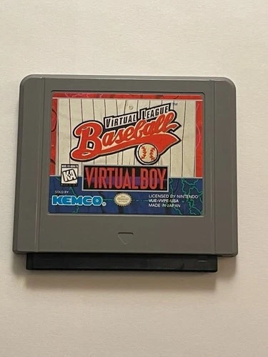 Virtual League Baseball (Nintendo Virtual Boy) - Authentic Game Cartridge