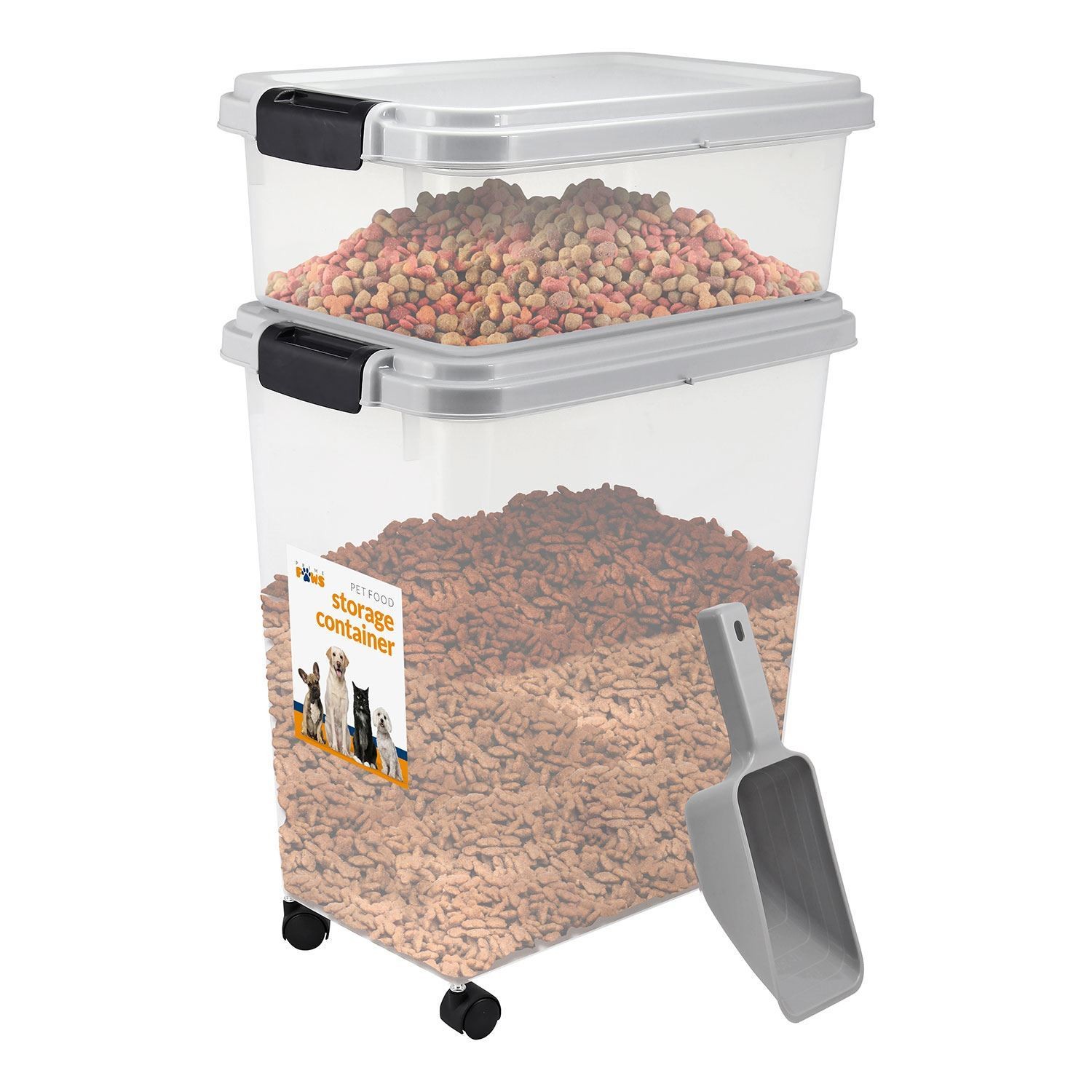 Taylor Plastic Food Storage Container - Set of 2 Containers and Lids - Image 3