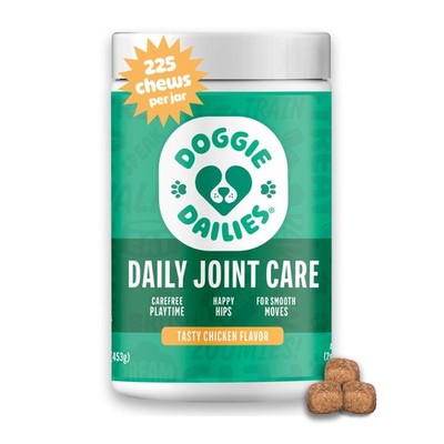 Doggie Dailies, Hip and Joint Supplement for Dogs, Glucosamine Large 