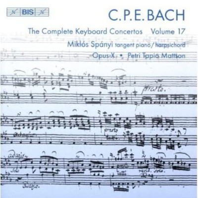 Spanyi:Opus X:Mattson - C.P.E Bach:Keyboard Concertos Vol.17 [CD]