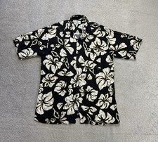 HAWAII Hemd Shirt Floral Tropic XL Magnum Rockabilly Hawaiianer 29112 Schwarz