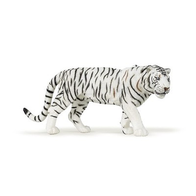 Papo - Realistic White Tiger Figure - Ages 3+ - large collectible, Multicolor 