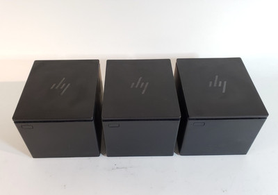 Lot of 3 HP H300-E8SD-HPN0 POS Themal Receipt Printers TESTED FOR POWER