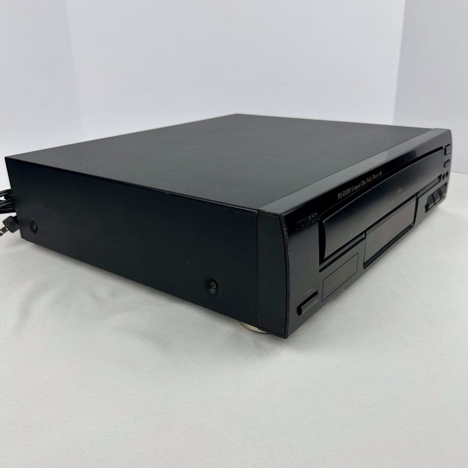 TEAC PD-D1200 CD Player 5-Disc Changer 1997 Tested Works - Image 4 of 4