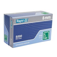 Rapid 140/8 8Mm Verzinkte Klammern (Schachtel 5000) RPD1408B5