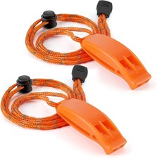 Whistle, Super Loud Emergency Whistle With Lanyard, Ideal For Boating, Swimming