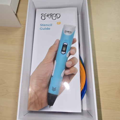 SCRIB3D P1 3D Printing Pen with Display - Includes 3D Pen, 3 Starter Colors - Picture 4 of 5