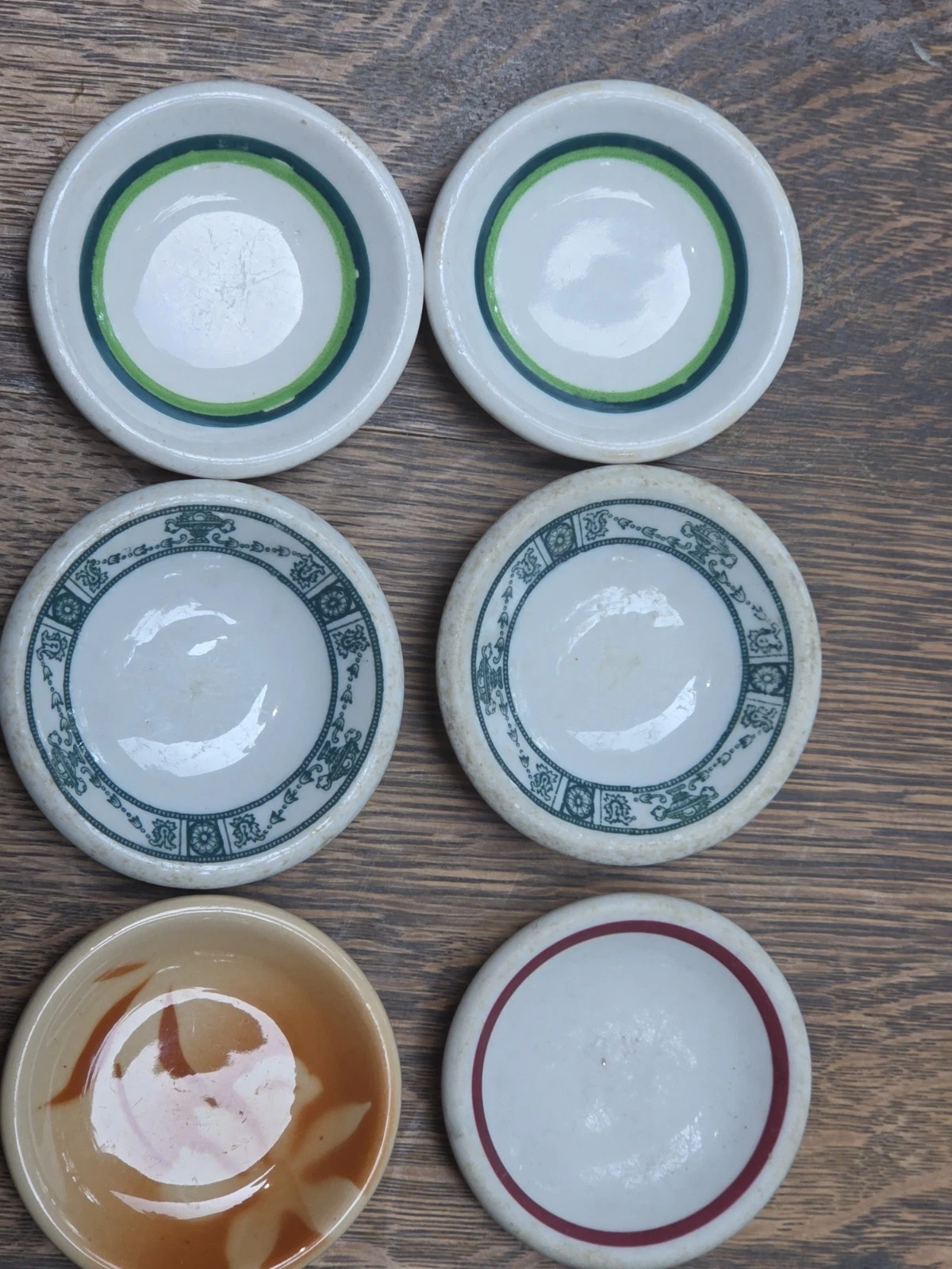 Chunky Ironstone Butter Pats ,set Of 6
Opens in a new window or tab