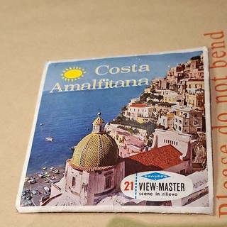 Italian issue Amalfi Coast Italy vintage VIEWMASTER C 059 I 3 Reels View Master