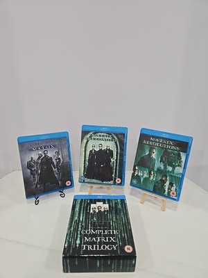 The Complete Matrix Trilogy - 3 Disc Set (Blu Ray 2008) Keanu Reeves VGC OOP