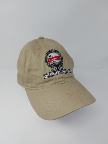Sun Mart Tri-City Amateur Golf Horn Rapids Canyon Lakes Strap Back Hat - Picture 2 of 7