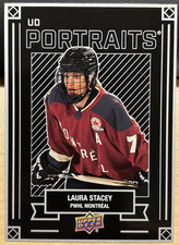 2024-25 24/25 Upper Deck PWHL UD Portraits 1st Edition P-1 Laura Stacey Victoire