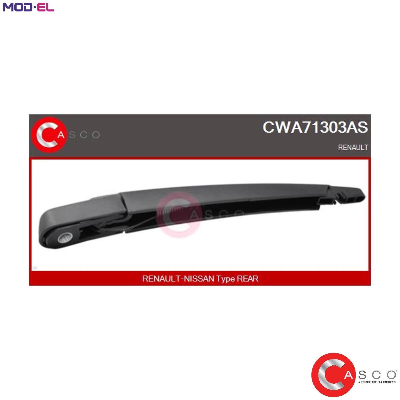 WIPER ARM WINDOW CLEANING CWA71303AS FOR RENAULT CLIO/II/Mk/MIO LUTECIA 1.5L