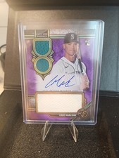 2024 Topps Triple Threads Cade Marlowe RPA RC Jersey Auto /75 Rookie Autograph