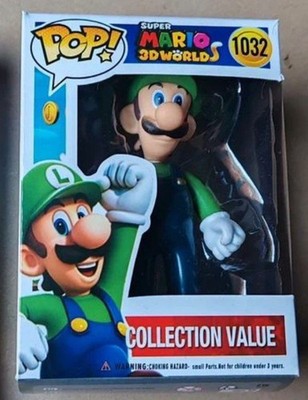 Super Luigi Pop Actionfigur Neu (Unauffindbar) Figur Nr. 1032 unbenutzt