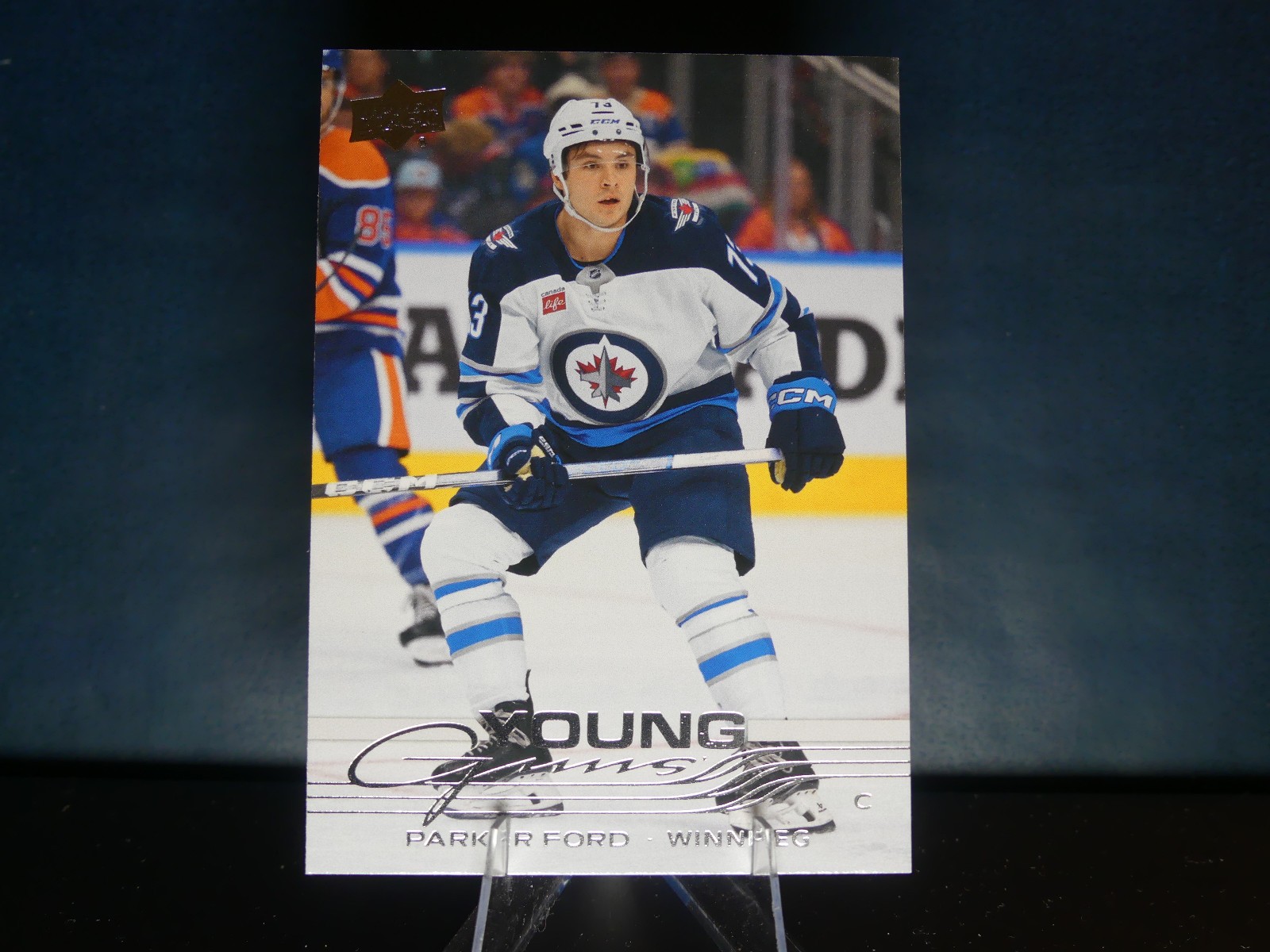 2025-26 Upper Deck - PARKER FORD - WINNIPEG JETS - "YOUNG GUNS" - CARD # 246