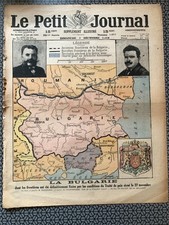 Le petit Journal illustré 28/09/1919; Carte de l'autriche nouvelle