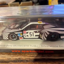Spark Lancia Beta Monte Carlo Turbo 1/43 #51 1979 Silverstone Model New