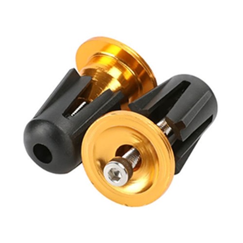 1 Pair Bicycles Handlebars End Plugs Colorful Aluminum Alloys Handlebars Grip - Picture 12 of 14