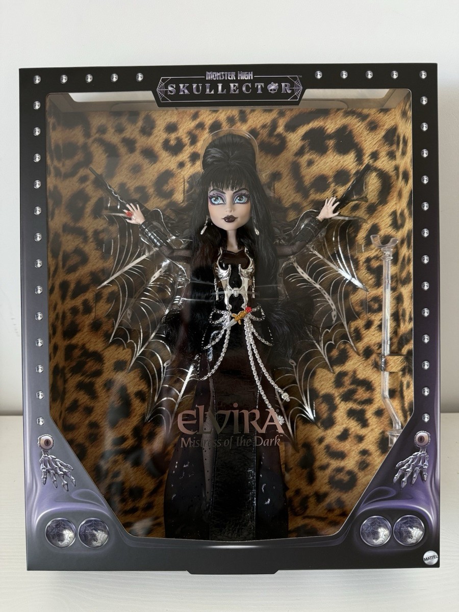 Monster High Skullector Elvira Mistress of the Dark 2025 ⭐️IN