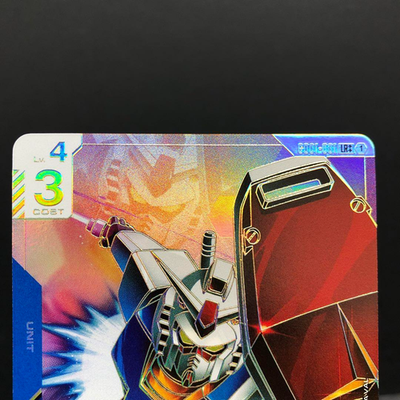 Gundam Card Game RX-78-2 LR++ GD01-001 Super Parallel Rare Newtype