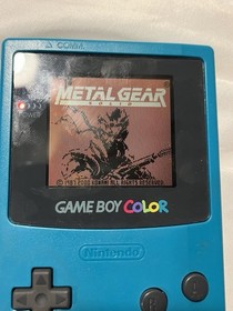 Nintendo Game Boy Color Teal CGB-001. Great Color Tested Working