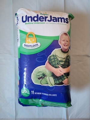 11 Vintage Pampers Underjams L/XL Jungen Windeln Alte Windel ABDL