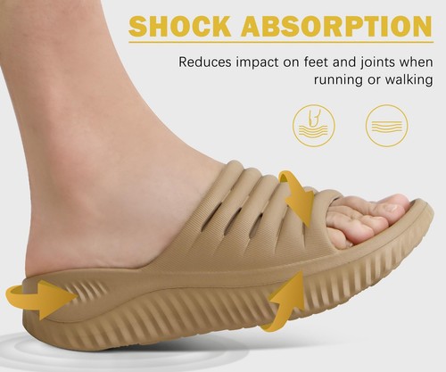 Womens Recovery Sandals Comfortable Plantar Fasciitis Arch Support Ladies Ort... - Picture 5 of 9