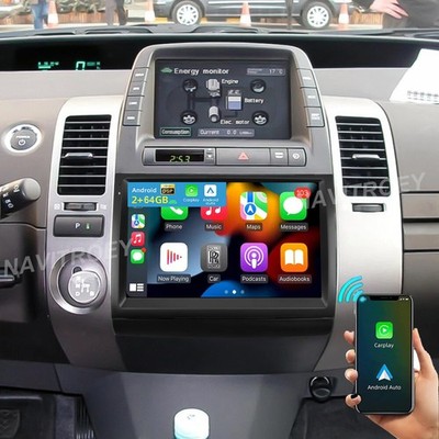 Car Radio Stereo Carplay For 2003-2009 Toyota Prius Head Unit Touchscreen