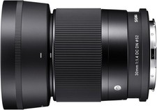 Sigma 30mm F1.4 DC DN Contemporary Prime Lens for Sony E APS‑C Mirrorless