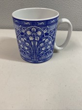 Vintage Spode The Blue Room Mug No1 Springtime Blue And White TEA COFFEE CUP