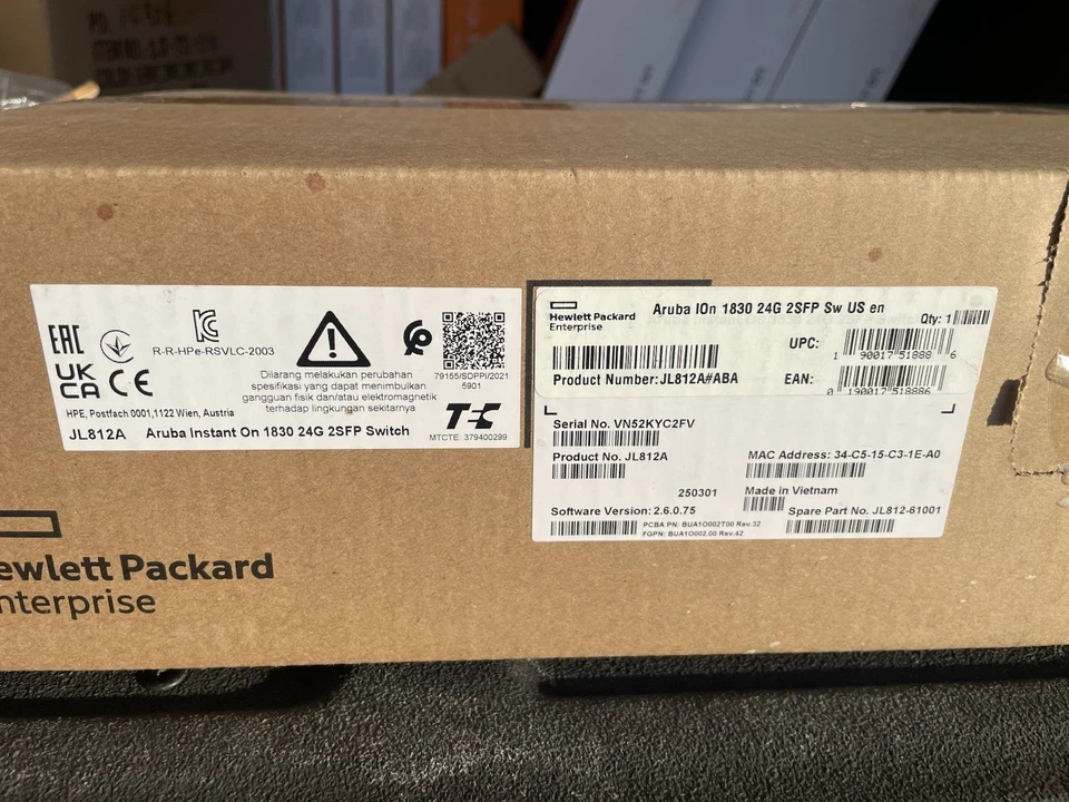 HPE Networking Instant On 1830 24G 2SFP Switch (JL812A#ABA)