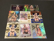 WWE - Cora Jade - Lot of 8 Assorted Cards